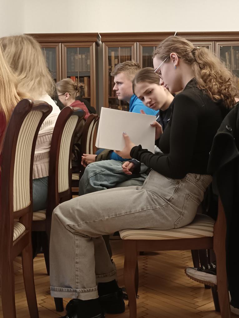 Fotografia z&nbsp;podujatia UMENIE ZACHRAŇOVAŤ KNIHY