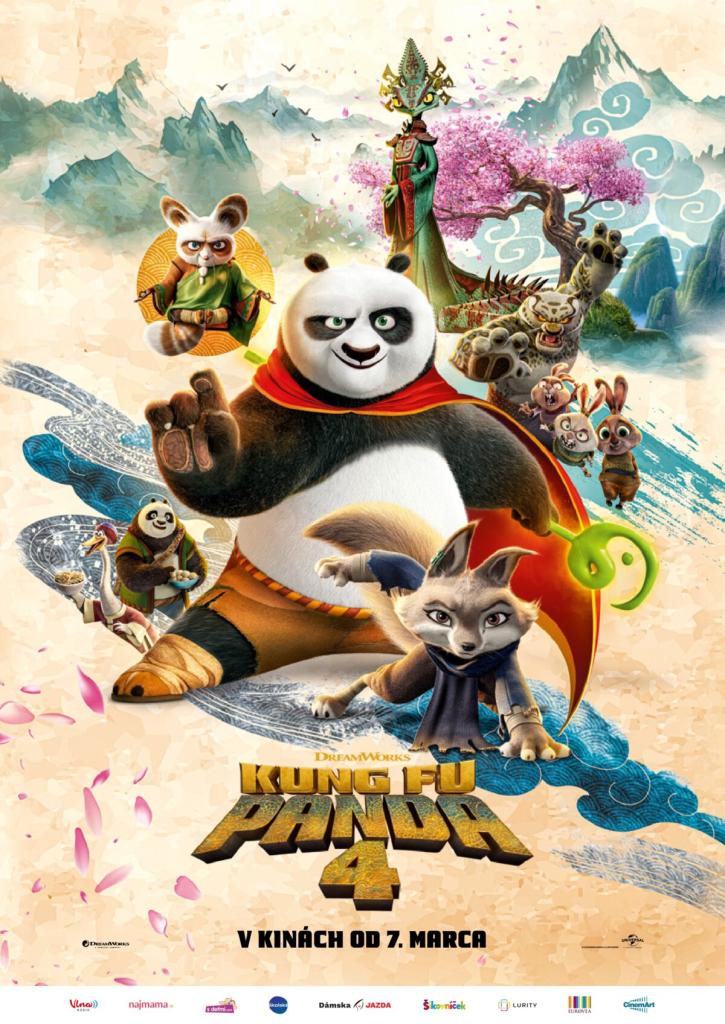 Plagát k filmu KUNG FU PANDA 4
