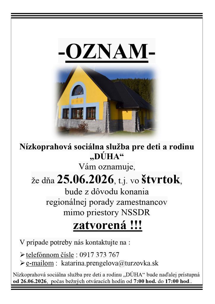 oznam