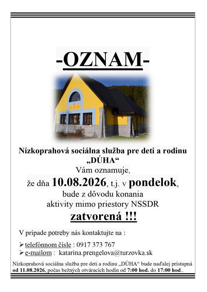 oznam