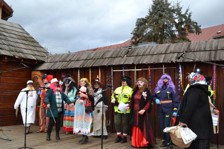 Fotografia z podujatia Fašiangový sprievod