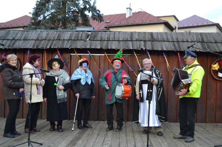 Fotografia z podujatia Fašiangový sprievod