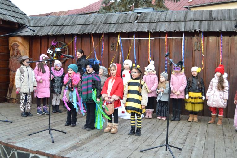 Fotografia z podujatia Fašiangový sprievod