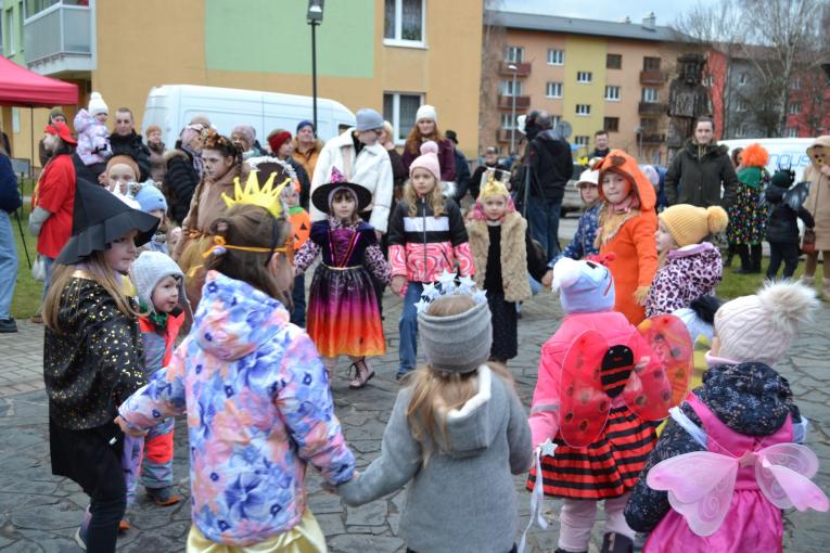 Fotografia z podujatia Fašiangový sprievod