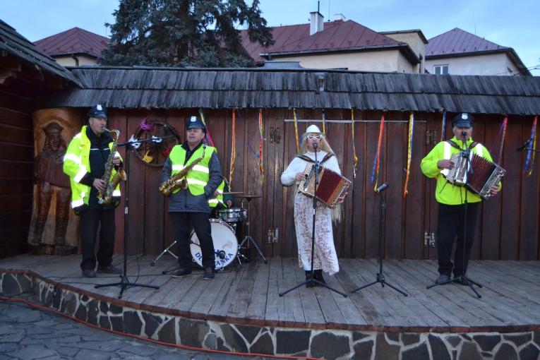 Fotografia z podujatia Fašiangový sprievod