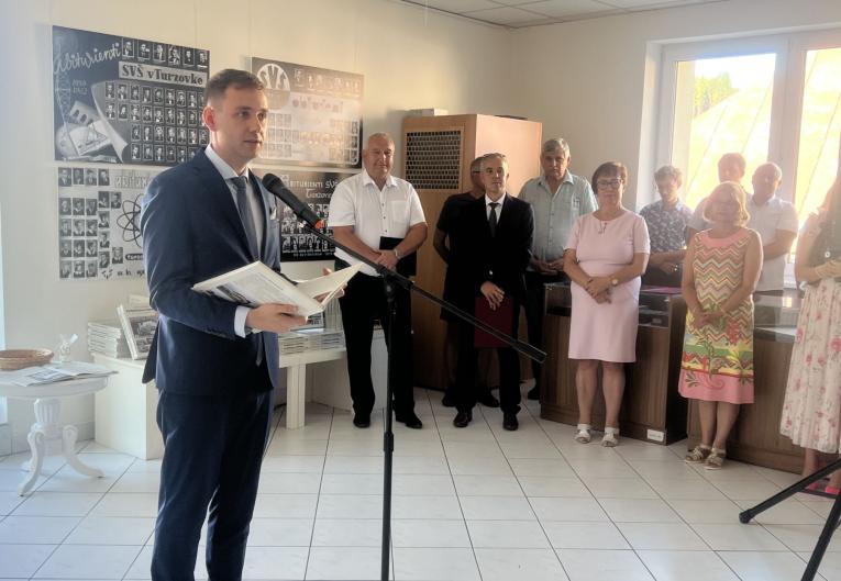 Fotografia z&nbsp;vernisáže výstavy 