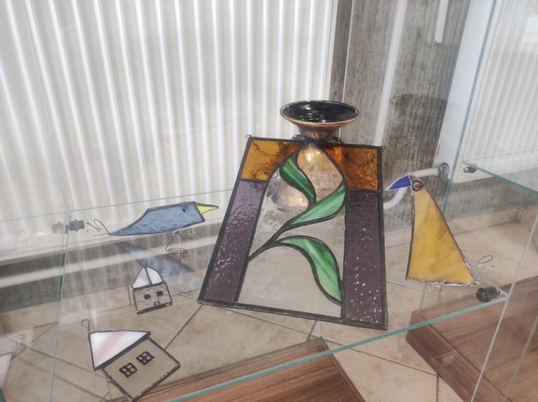 Fotografia z výstavy Krehká krása vitráži