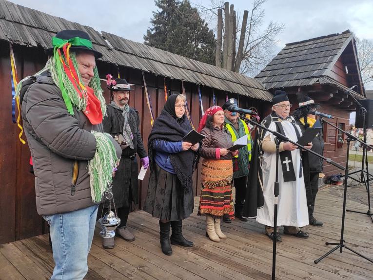 Fotografia z podujatia Fašiangový sprievod