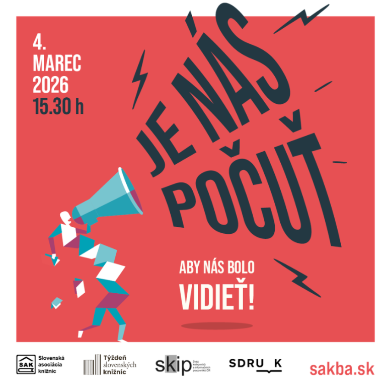 Plagát k&nbsp;podujatiu Je náš počuť