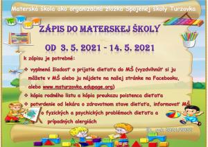 Zápis do materskej školy