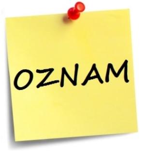 Oznam 1