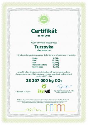 certifikát